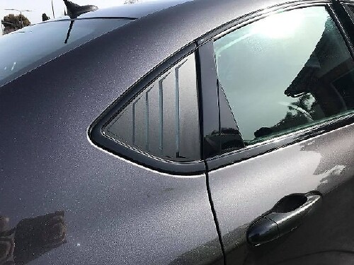 Adesivi in Vinile per Finestrini Laterali Posteriori stile Alette per Dodge Dart 2013-2016