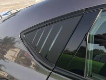 Adesivi in Vinile per Finestrini Laterali Posteriori stile Alette per Dodge Dart 2013-2016_3