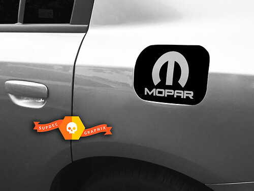Adesivo Dodge Charger MOPAR Gas Door Vinyl Overlay Hemi Decal 2011+