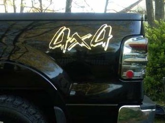 4x4 Jeep Decal adesivo camion Chevy ford GMC dodge #1
