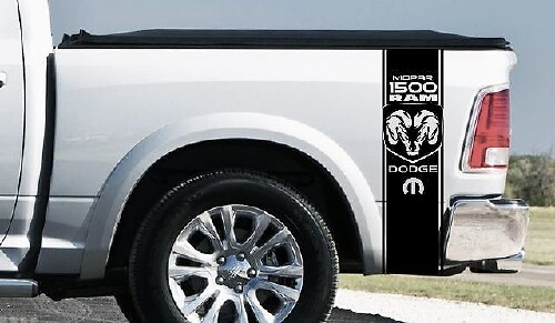 Dodge Ram 1500 RT HEMI Truck Bed Box grafica Stripe decal sticker portellone led