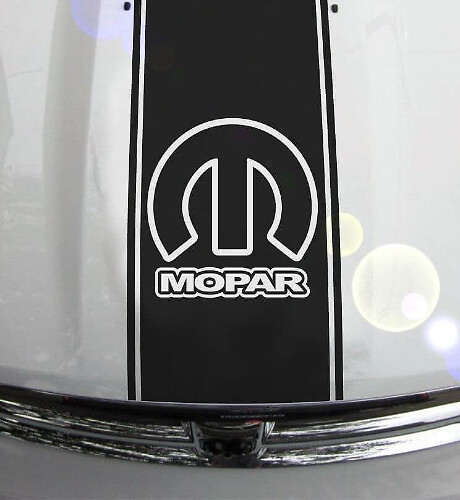 Adesivo in Vinile a Strisce Mopar per Cofano per Dodge Ram 1500 2500 3500
