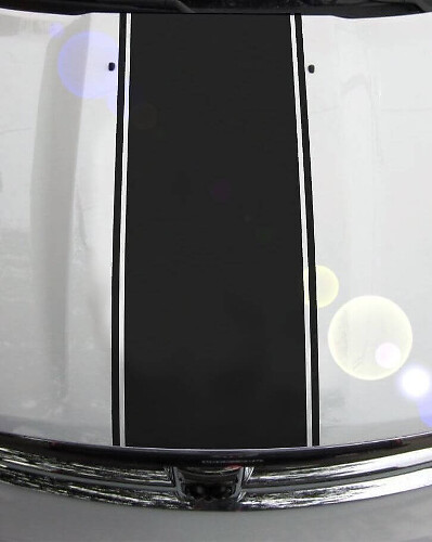 Adesivo in Vinile per Strisce Sagomate Cofano per Dodge Ram 1500 2500 3500