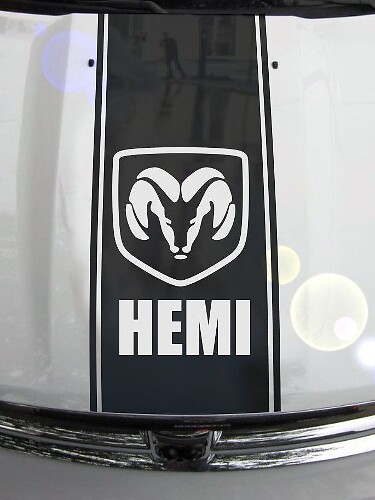 Ram Truck 1500 2500 3500 Hood Stripes Vinyl Decal Sticker Graphic DH-007B