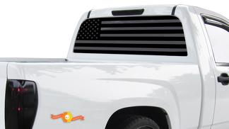 Banner bandiera americana per Chevy S10 94-04 - Decalcomanie Adesivo in vinile Wrap Sonoma V8