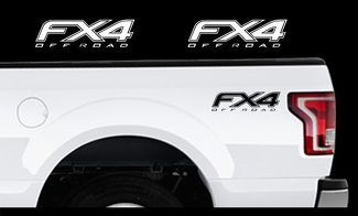 2010-2014 Ford F-150 Fx4 Off Road Truck Bed Decal Set adesivi in ​​vinile