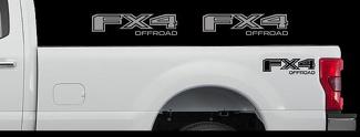 Ford F-250 FX4 OFF ROAD Truck Bed Decal Set adesivi in ​​vinile 2015-2018