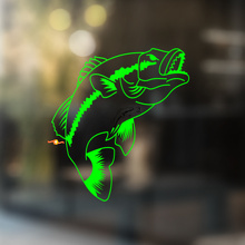 Adesivo Universale in Vinile Perch Fish_2