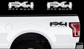 Ford F-150 Fx4 OFF ROAD Truck Bed Decal Set adesivi in ​​vinile