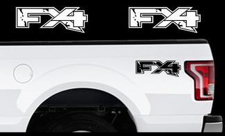 Ford F-150 Fx4 RAPTOR STYLE Truck Bed Off Road Decal Set adesivi in ​​vinile