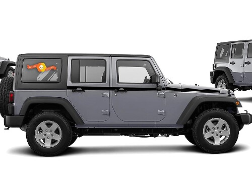 Kit adesivi laterali a strisce Rubicon Recon Chief per Jeep Wrangler JK JKU