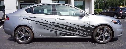 2013- - 2020 Set di adesivi per decalcomanie stile splash Dodge Dart