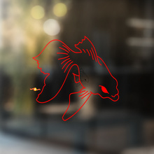Adesivo in Vinile Universale Fancy Goldfish_2