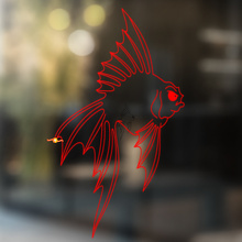 Adesivo Universale in Vinile Veiltail Goldfish_2