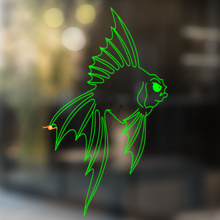 Adesivo Universale in Vinile Veiltail Goldfish_3
