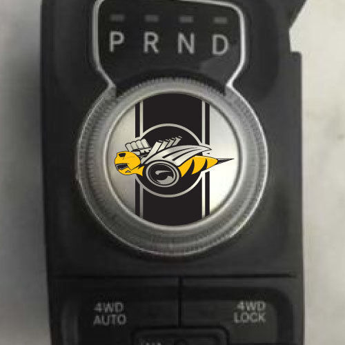 Dodge Ram Rumble Bee Stinger Edition logo pomello del cambio decalcomania vinile grafico