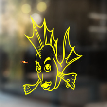 Adesivo Universale in Vinile Punk Fish_4
