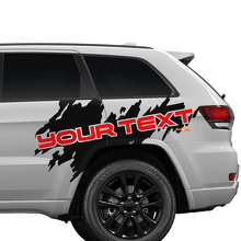 Adesivo in vinile grafico laterale personalizzato per Jeep Cherokee Trailhawk 3