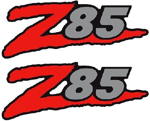 Adesivo decalcomania 4x4 Offroad Z85 Extreme S10 Gmc Sonoma