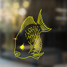 Adesivo Universale in Vinile Pesce di Fiume_4