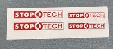 Set di Adesivi in Vinile Stile StopTech per Pinze Freni per Auto Dodge_2