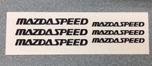 Set di adesivi in vinile per pinza freno Mazdaspeed per Mazda_2