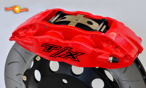 Adesivo in Vinile Universale da 8 Pezzi con Lettering Pinza Freno T/X per Dodge Charger