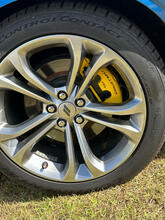 Dodge Challenger R/T RT pinza freno curva AD ALTA TEMPERATURA adesivo in vinile (qualsiasi colore) 6X
 4
