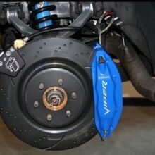Pinza freno Viper Dodge ALTA TEMP. Adesivi per decalcomanie in vinile Qualsiasi colore 6 X 2
