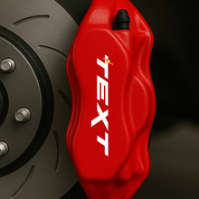 Set di 8 Adesivi in Vinile per Pinze Freno Alta Temperatura Personalizzati per Jeep 2