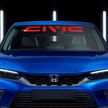 Adesivo in Vinile per Parabrezza Civic per Honda Civic_3