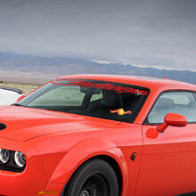 Adesivo in Vinile per Parabrezza Marchiato per Dodge Challenger_2