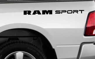 1500 2500 Dodge Ram Sport Adesivi in ​​vinile Decalcomanie personalizzate logo mopar 5.7 L Rebel RT №1