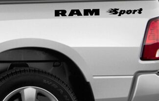 1500 2500 Dodge Ram Sport Adesivi in ​​vinile Decalcomanie personalizzate logo mopar 5.7 L Rebel RT №3