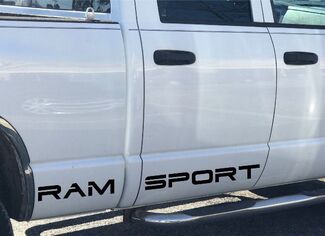 1500 2500 Dodge Ram Sport Adesivi in ​​vinile Decalcomanie personalizzate logo mopar 5.7 L Rebel RT №4