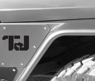 TJ Jeep Wrangler DECALCOMANIE PERSONALIZZATE set di decalcomanie di grado 2 automobilistico di alta qualità