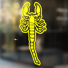 Scorpione del Deserto con Adesivo Universale in Vinile Contorno_4