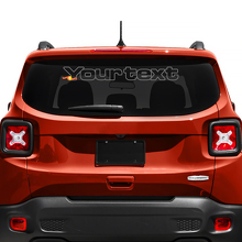 Adesivo Grafico Lettere Personalizzate Finestrino Posteriore Parafango Parabrezza per Jeep Renegade 2