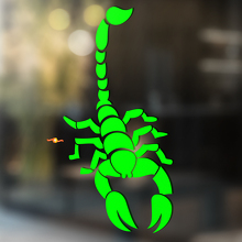 Adesivo in Vinile Universale Scorpione con Coda Sollevata_2