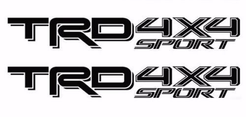 TRD 4X4 Sport Toyota 2016 2017 Tacoma Tundra Truck Coppia adesivi decalcomanie 2 decalcomanie in vinile pre
