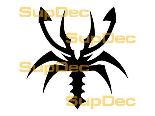 Scorpione Vinile Arte Parete Finestra Bagno Adesivo Decalcomania #19
