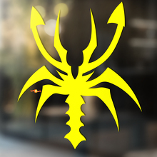 Adesivo Universale in Vinile Stile Astratto Scorpion_4