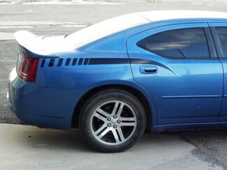 2006 2010 Dodge Charger pannello laterale posteriore strisce laterali decalcomanie 06 07 08 09 10
