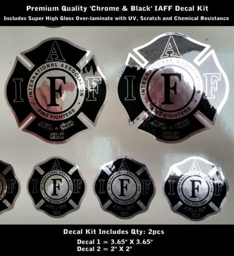 Adesivo Universale in Vinile con Logo IAFF