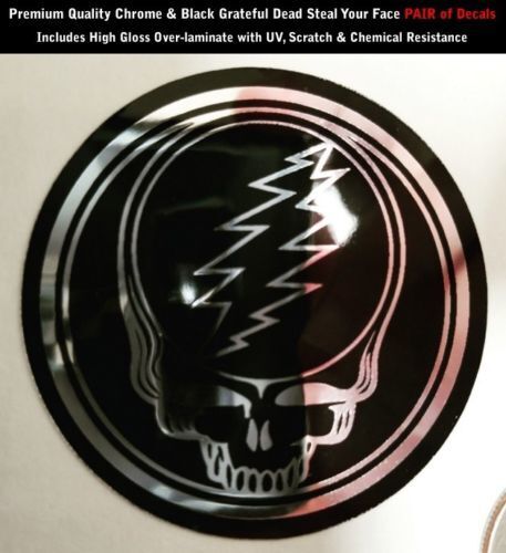 Adesivo Vinile Universale Grateful Dead Steal Your Face