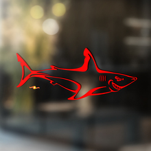 Adesivo Universale in Vinile Smiling Shark_2