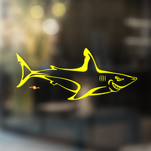 Adesivo Universale in Vinile Smiling Shark_4