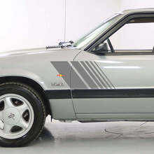 Kit Adesivi Vinile Strisce Laterali a Stroboscopio per Musclecar Mustang 1979-93_2