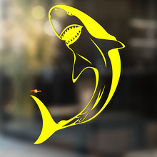 Adesivo Universale in Vinile Shark Curvato_4