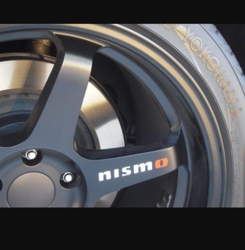 Set di 5 Adesivi Vinile per Cerchi Stile Nismo